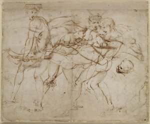 De dood van Meleager of de dood van Adonis door Raffaello Sanzio Raphael